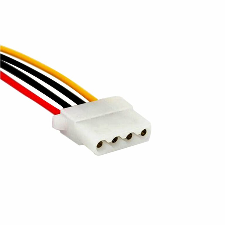 15 Pin Sata Male To Molex Ide 4 Pin Female Power Adapter Cable Pack Of 2 Phipps Electronics 2909