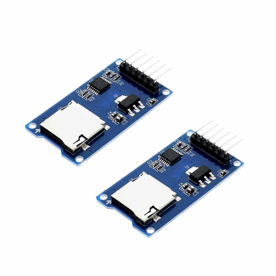 Micro SD Card Reader Module for Arduino - Pack of 2