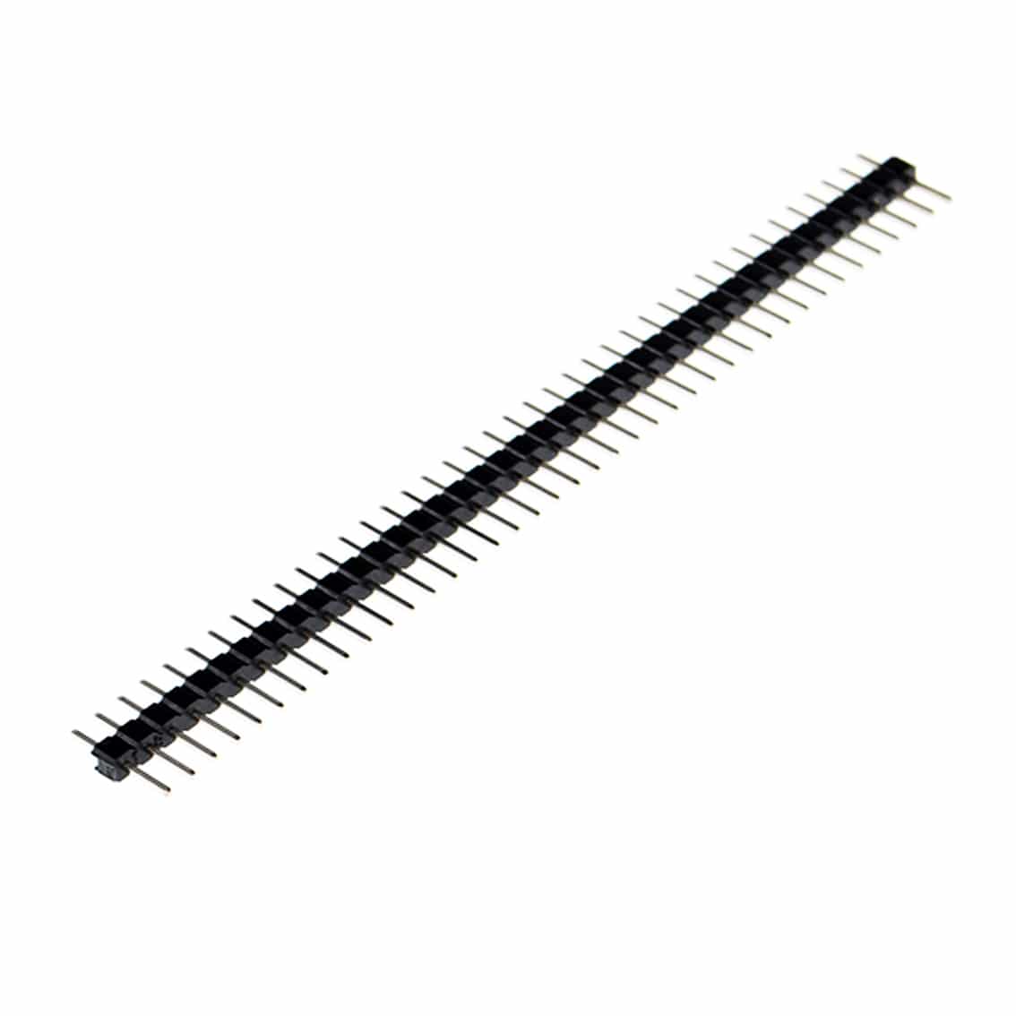 2.0mm Pitch 40 Way Straight Male Pin Header - Pack of 5