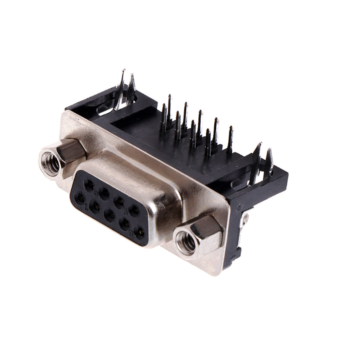 9 Pin Right Angle D-Sub Female Connector | Phipps Electronics