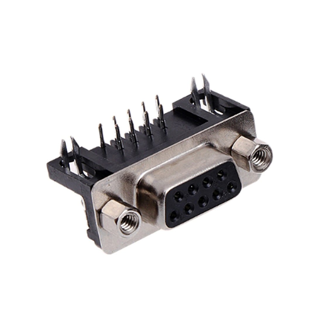 9 Pin Right Angle D-Sub Female Connector | Phipps Electronics