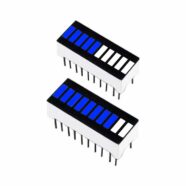 10 Segment Blue DIP20 Digital LED Bar Display – Pack of 2 3