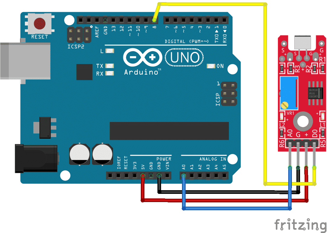 Using The Microphone Sound Sensor Module Ky 038 With Arduino Phipps Electronics 2961