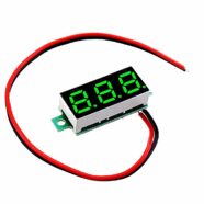 0.28 Inch Green Digital DC Voltmeter – 2.6V – 30V Range